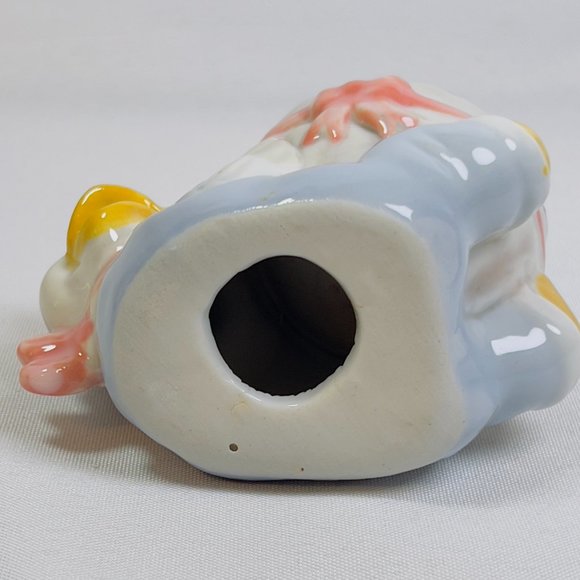 Vintage Mid-Century Duck with Hat Egg Cup Glazed Planter -Adorable and Whimsical - Picture 6 of 7